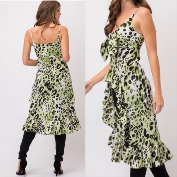 ANIMAL PRINT HI-LOW TOP - Picture 2 of 4